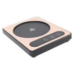 Kaffekoppsvärmare 36W Touch Control 12h Timing Smart Kaffemugg Värmare för Kaffe Dryck Mjölk Te Varm Choklad Guld EU-kontakt 220V