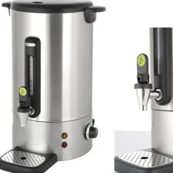 Kaffevärmare med droppfri stålkran Concept Line 18 l - Hendi 211427