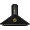 Kaiser 9423 Be Rétro Vägghängd fläkt 90 cm, Vägghängd fläkt, Lyxproducent Kaiser, 3 hastigheter, 910m³/h, LED-belysning, Fläkt, Tim