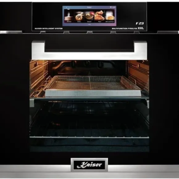 Kaiser Ensemble av induktionshäll EH 6344+KCT 97 FI, Elektrofyr, Air fryer, 79L + induktionsspis 90 cm