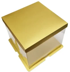 Kakask GULD 33,5x33,5x26cm HÖG