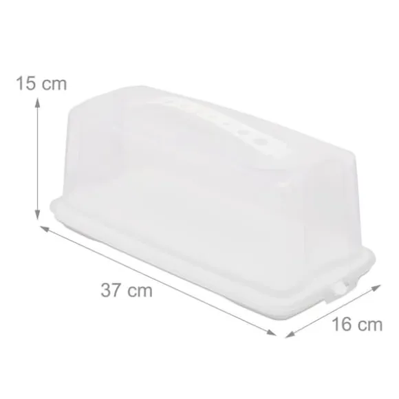 Kakburk, Rektangulär, 15x37x16 cm