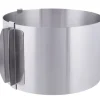 Kakkant h=10cm justerbar 16-30cm med skala hög kakform