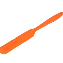 Kakkräm Smör Spatel Blandningssmet Skrapa Borste Silikon Bakning Kockverktyg Orange