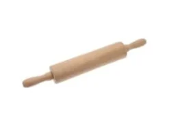 Kakrulle 25/43 cm med metallskaft Bokträ,10 st/krt