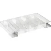 Kallgenerator - Rostfritt stål - 8 kammare - 35 cm - Träflis - Silverfärgad