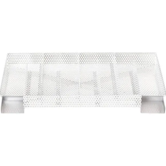 Kallgenerator - Rostfritt stål - 8 kammare - 35 cm - Träflis - Silverfärgad