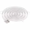 Kallröksgenerator i rostfritt stål - Rökning av kött, fisk, ost | Diameter: 33,5 cm | Färg: Silver