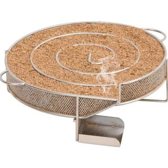 Kallröksgenerator i rostfritt stål - Rökning av fisk, kött & grönsaker | Diameter: 19,5 cm