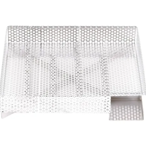 Kallröksgenerator 5-kammare i rostfritt stål | Färg: Silver | Storlek: 21 cm