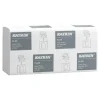 Katrin Håndklædeark Plus Non-stop Z-fold 2-lag L25.5xB20.3xD8.5cm Nyfiber Hvid,21 pk x 135 stk/krt