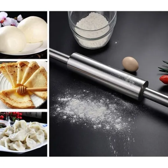 Kavel i rostfritt stål Non Stick Kavel för att baka deg Pizza Paj Bakning Verktyg Kökstillbehör