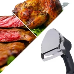Kebabskärare, 80W, 220V~240V, 23*16*13 cm, EU-kontakttyp, 1-8 mm skärtjocklek