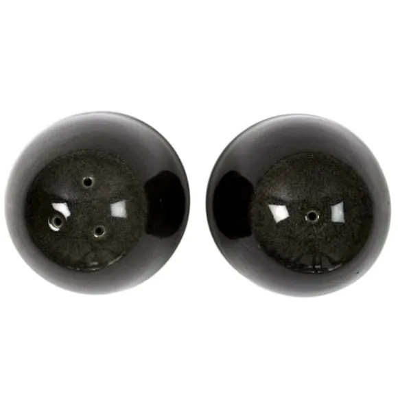 KERAMISK SALT- OCH PEPPARSKAKARE Set Negro