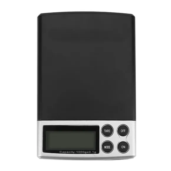 1kg/0.1g LCD-skärm Elektronisk digital fickvåg för smycken och mat Vägning för köksverktyg Nytt