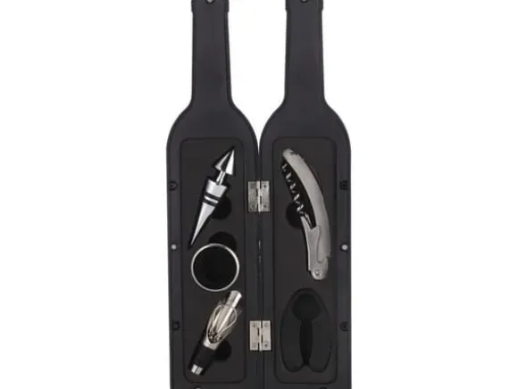 KINGHOFF KH-1166 FÖR VIN I EN ETUI I FORM AV EN FLASKA