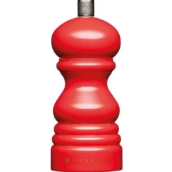 KitchenCraft MasterClass salt- eller pepparkvarn 5,2 x 12,5 cm röd