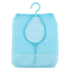 Kök Badrum Hängande Förvaring Klädnypa Mesh Bag Organizer Hängare Krok