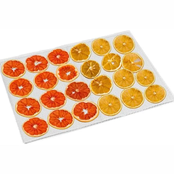 Kök Non-stick Silikon Dehydrator Sheets för Frukt Återanvändbara Mat Dehydrator Sheets Torktumlare Mesh