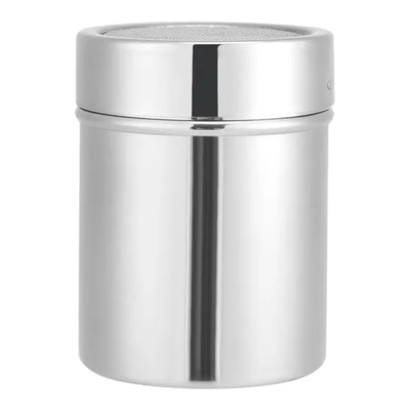 Kök Rostfritt Stål Choklad Shaker Kakao Kaffepulver Mesh Dispenser