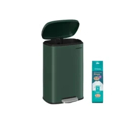 Köksavfallskärl 50 liter vintage grön