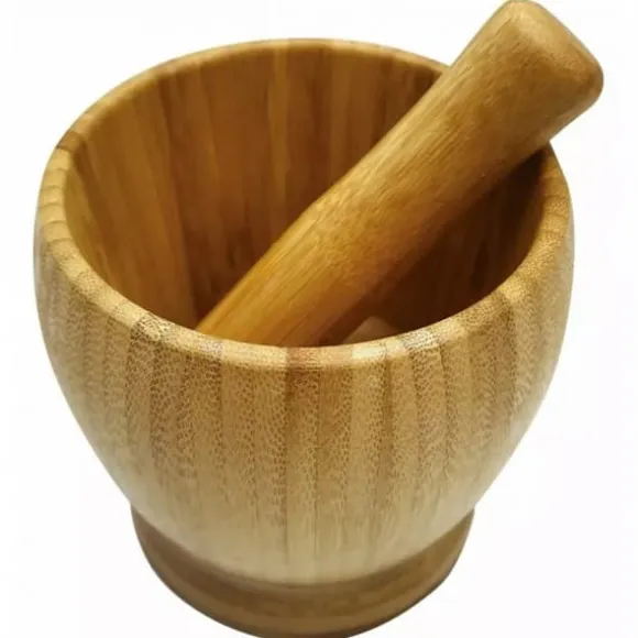 KÖKSBAMBUMORTEL 9cm KINGHOFF KH-1616