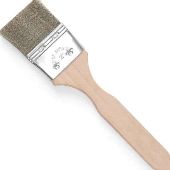 Köksborste för smörjning, borst av rostfritt stål, bred 50x220mm - HENDI 515396