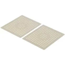 Köksdiskmatta 2 st livsmedelsklassat gummimaterial halkfri lätt att rengöra diskbänksskyddsmatta för kök