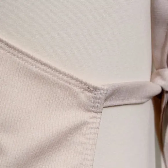 Köksförkläde folk Krzczonów kors beige