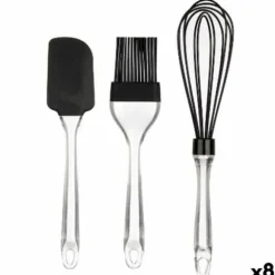 Köksredskapsset Kinvara Silikon Plast 14,5 x 29 x 5 cm 15,5 x 34 x 6 cm Bageri (8 antal)
