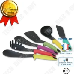 Köksredskap - TD® - Elevate - Set om 6 - Nylon - Flerfärgad
