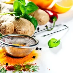 Kökssil i stål 10 cm