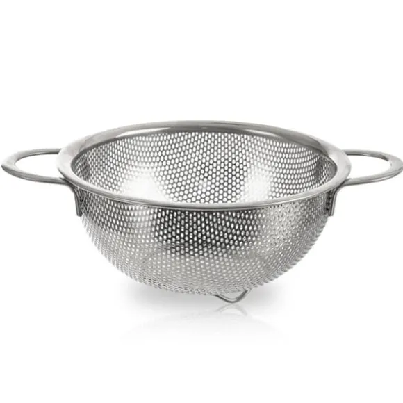 Kökssil med handtag, stål durkslag, sil ANETT 16,5cm ORION 124476