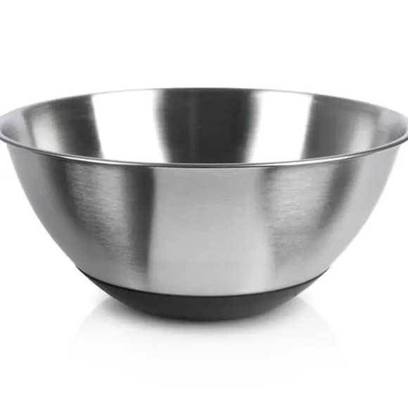 Köksskål, metall, stål, halkfri, silver, 21,5 cm, 1,9 L, VILDE 259642