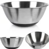 Köksskål, metall, stål, halkfri, silver, 19cm, 1,2L, VILDE 259641