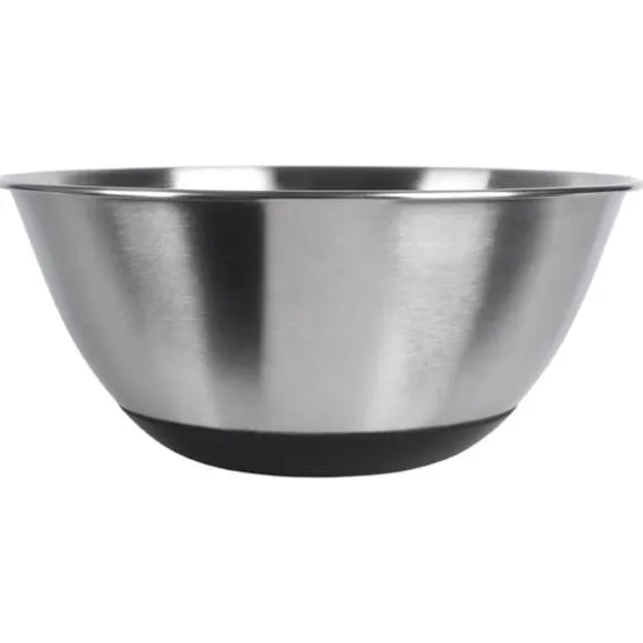 Köksskål, metall, stål, halkfri, silver, 19cm, 1,2L, VILDE 259641
