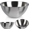 Köksskål, metall, stål, silver, 21,5cm, 1,9L, VILDE 259639