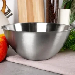 Köksskål, metall, stål, silver, 21,5cm, 1,9L, VILDE 259639