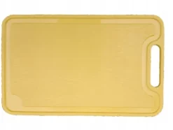 Köksskärbräda i plast GUL 25x16cm POLSK PRODUKT CERTIFIERAD