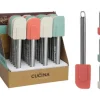1 KÖKSSPATEL I SILIKON 24CM ASSORTERADE FÄRGER