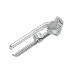 Köksutensil - Fackelmann - 3-i-1 vitlökspress - Aluminium - Kärnfria - Nötknäckare