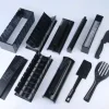 Köksverktyg - TD® - Tio delar - Sushitillverkning - Svart färg - Material ABS