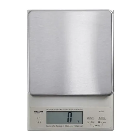 Köksvåg - TANITA - KD-321 - Elektronisk - Precision - Silver