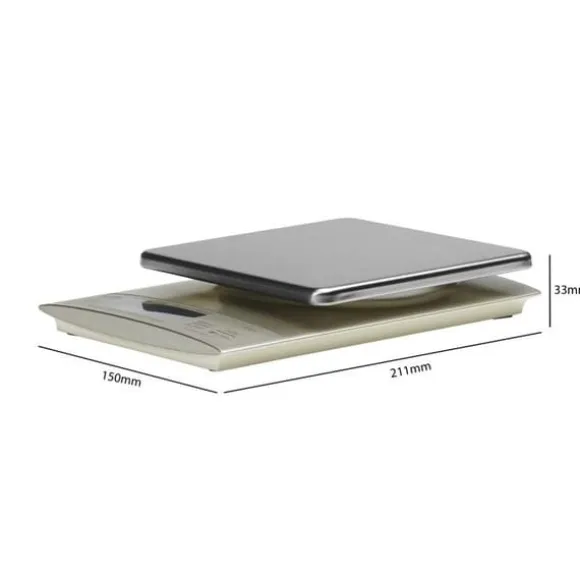Köksvåg - TANITA - KD-321 - Elektronisk - Precision - Silver
