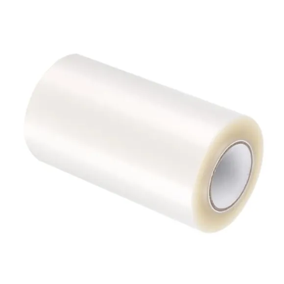 Klar mousse-omslagstejp för tårtkrageförpackning (10mx10cm)
