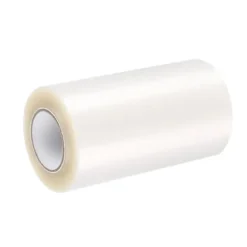 Klar mousse-omslagstejp för tårtkrageförpackning (10mx10cm)