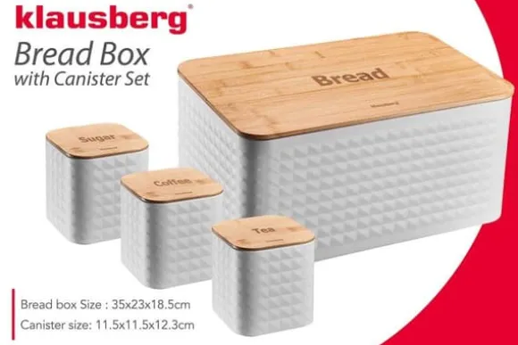 KLAUSBERG BRÖDLÅDA MED BEHÅLLARSET KB-7483