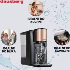 KLAUSBERG KB-7879 2,2L varmvattenautomat med temperaturkontroll