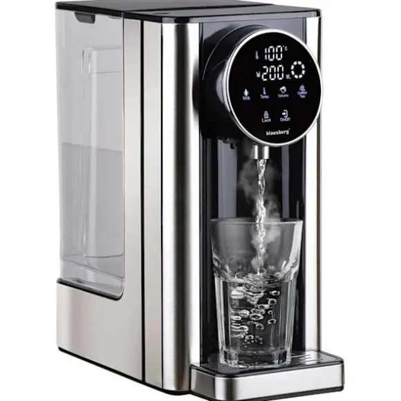 KLAUSBERG Varmvatten-dispenser KB-7880 2,7L Svart