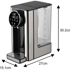 KLAUSBERG Varmvatten-dispenser KB-7880 2,7L Svart